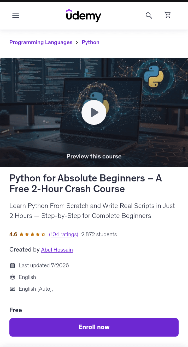 Python for Absolute Beginners Python for Absolute Beginners