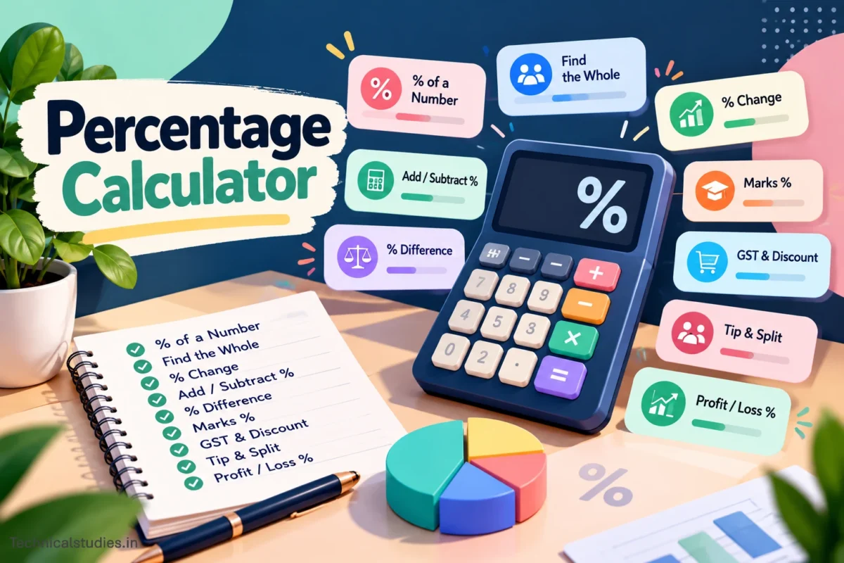Percentage Calculator Percentage Calculator