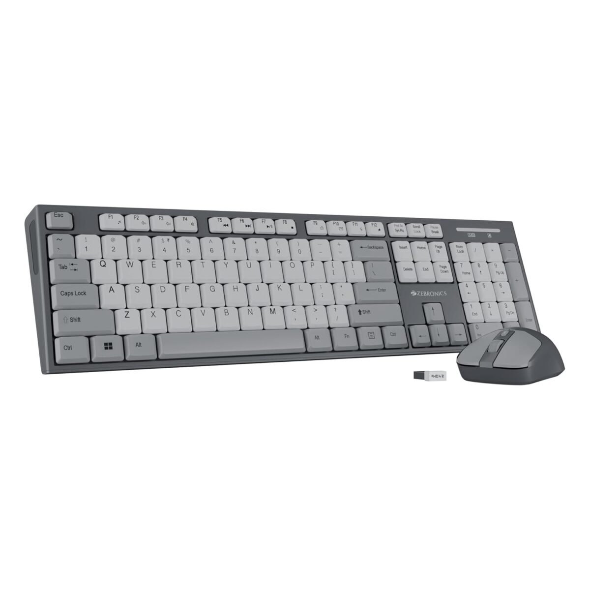 Zebronics Wireless Keyboard & Mouse Combo Zebronics Wireless Keyboard & Mouse Combo
